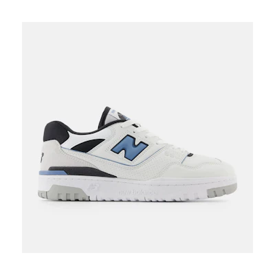 (W) NB 550 Series Casual Shoes White Blue White color