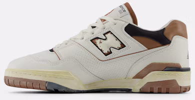 Lookbook (W) New Balance 550 Serie Freizeitschuhe Weiß Khaki Weiß Damen/Herren. BB550VGC-D