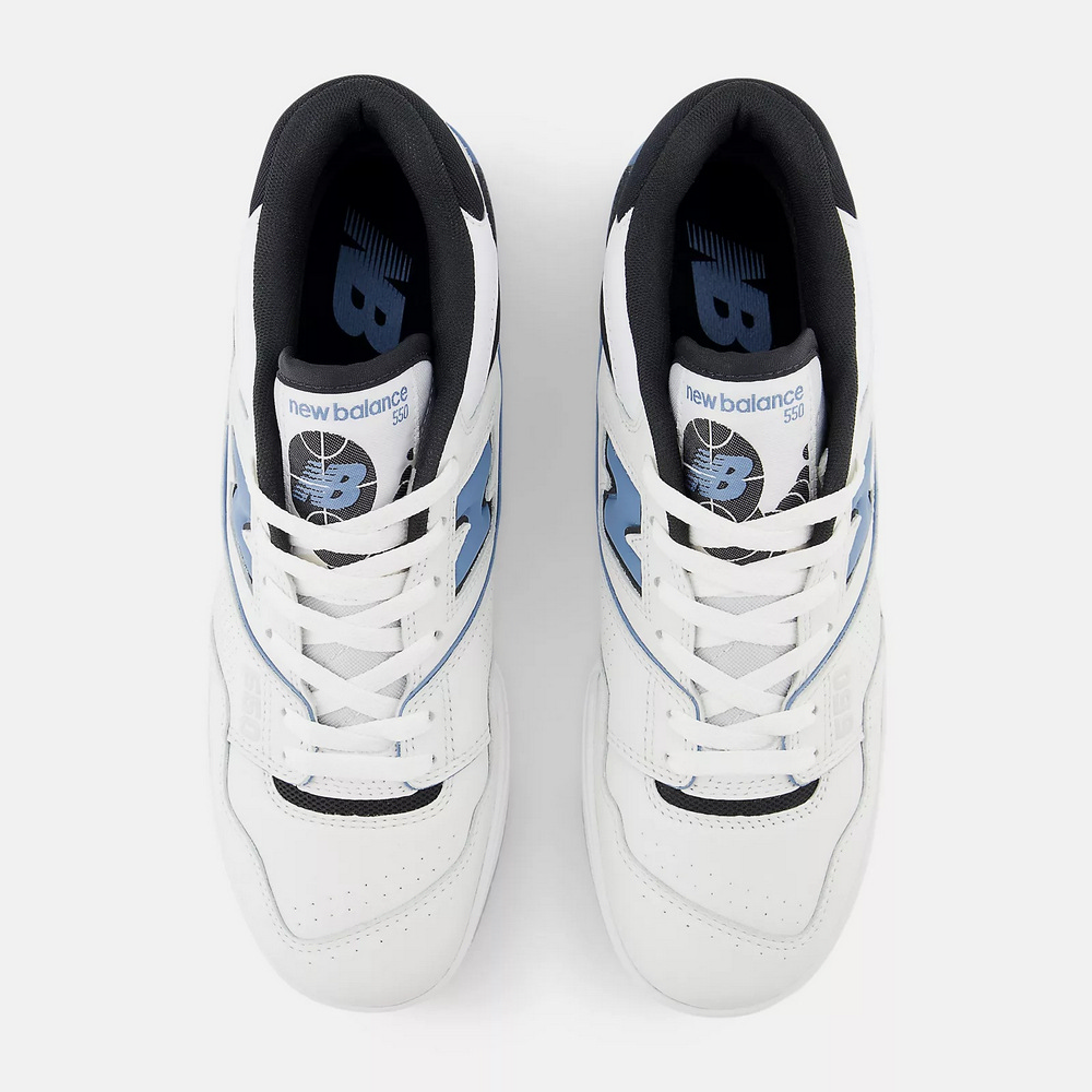 (W) NB 550 Series  Casual Shoes White Blue White color 圖 4