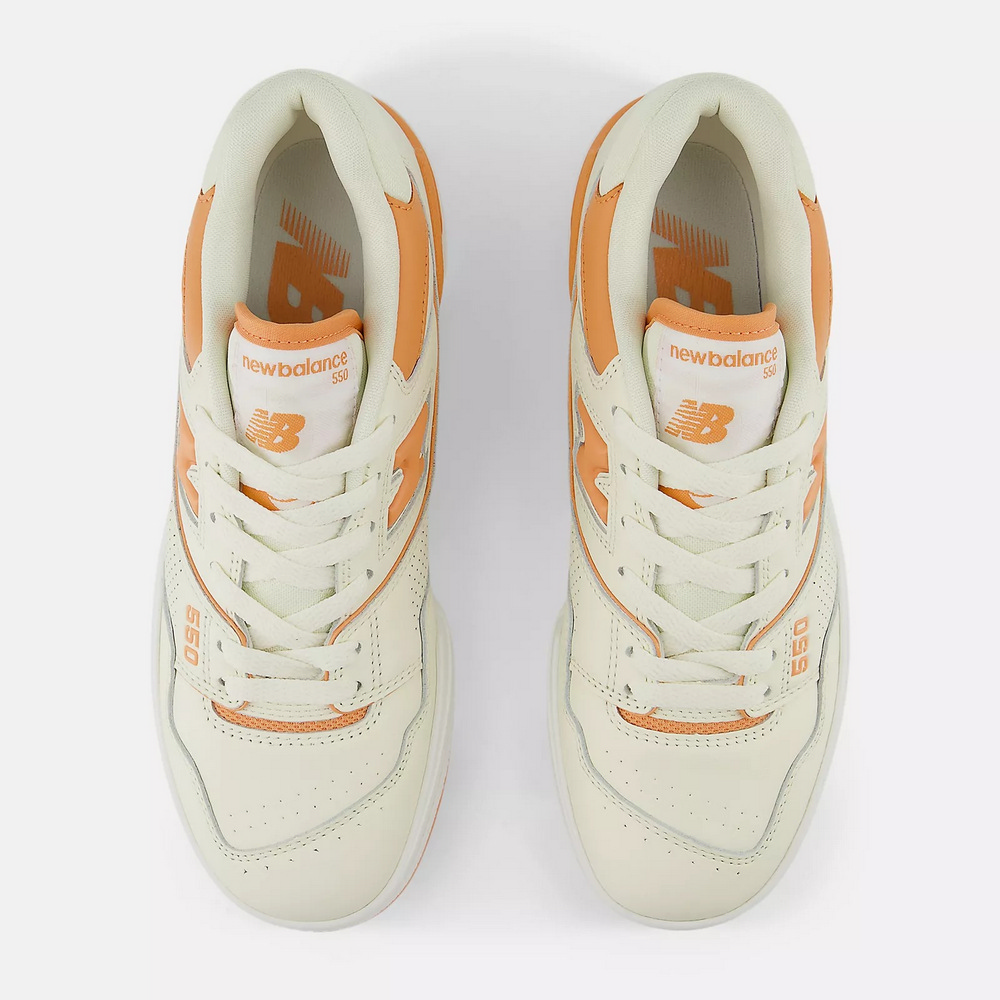 Shop (W) New Balance 550 Sneakers Putih Jingga Warna Putih BBW550AJ-B