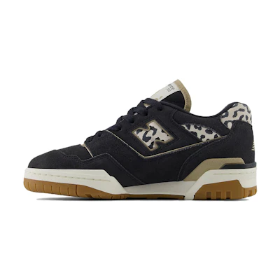 (W) NB 550 Suede Skate Shoes 'Black'