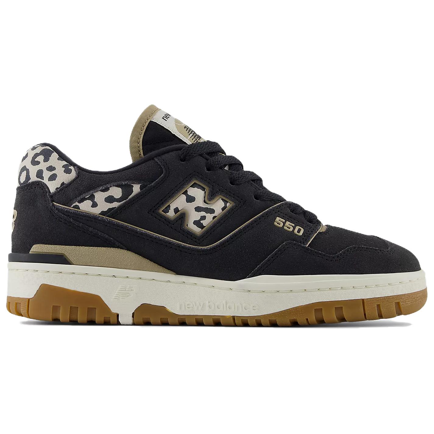 Order (W) New Balance 550 Sepatu Skate Suede 'Hitam' BBW550QB