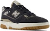 Lookbook (W) New Balance 550 Kasut Skate Suede 'Hitam' BBW550QB