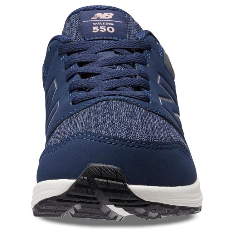 Shop New Balance NB 550 V4減震耐磨防滑 低筒運動鞋 女款 藍色
