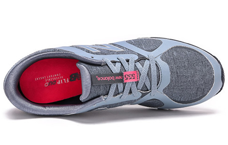 Lookbook (W) New Balance 555 Low-Top Grijs/Blauw WL555GH