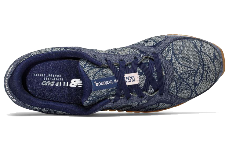 Lookbook (W) 뉴발란스 555시리즈 블루 (New Balance 555 시리즈 블루) WL555DL