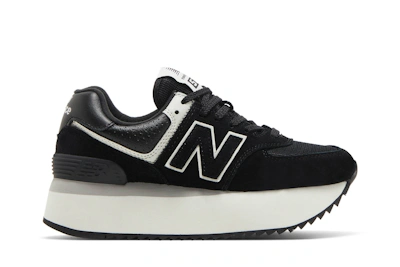 (Women) New Balance 574+ 'Black White' WL574ZAB