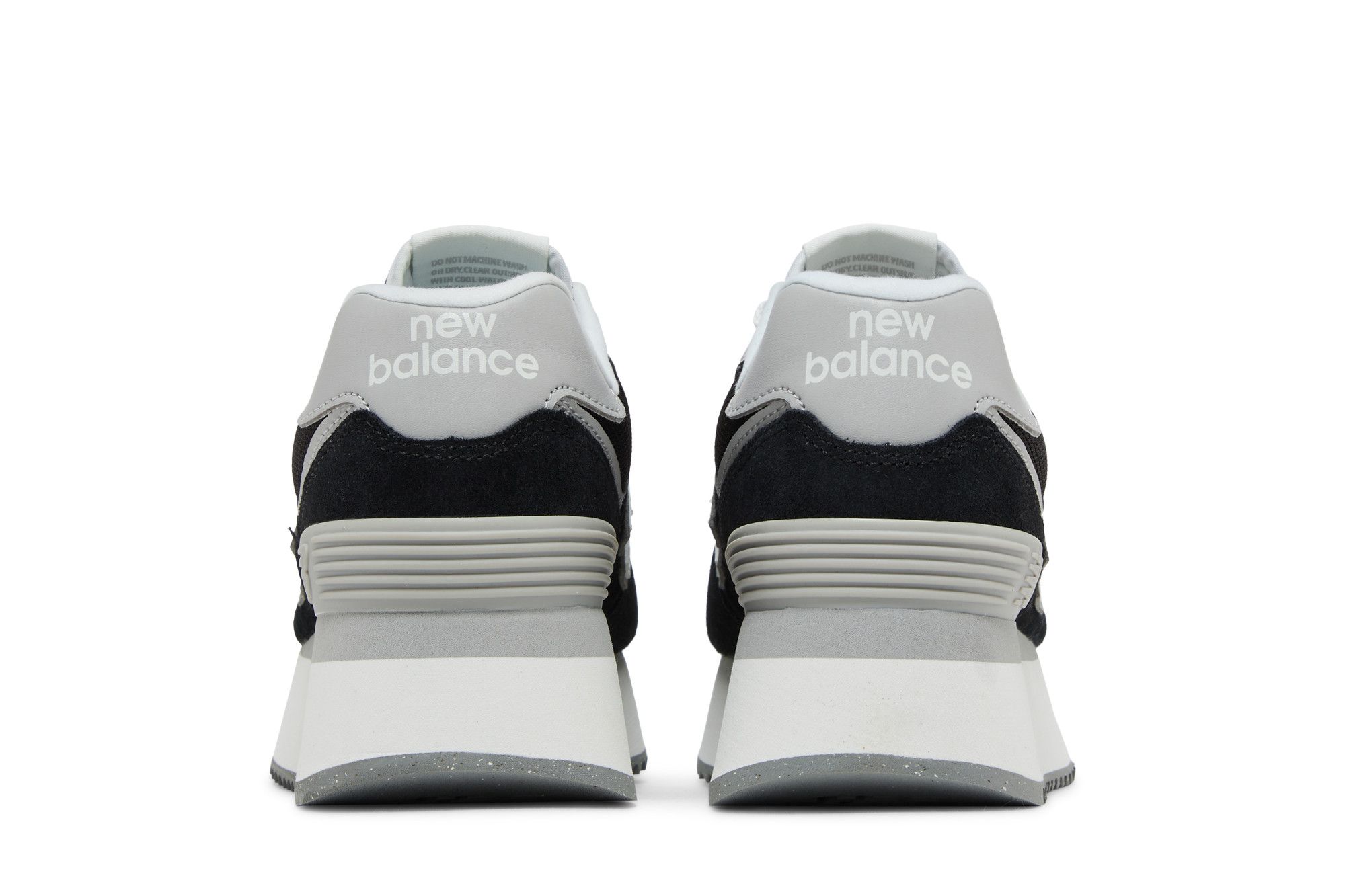 Details for (W) 뉴발란스 574+ '블랙 화이트' (New Balance 574+ 'Black White') WL574ZSA