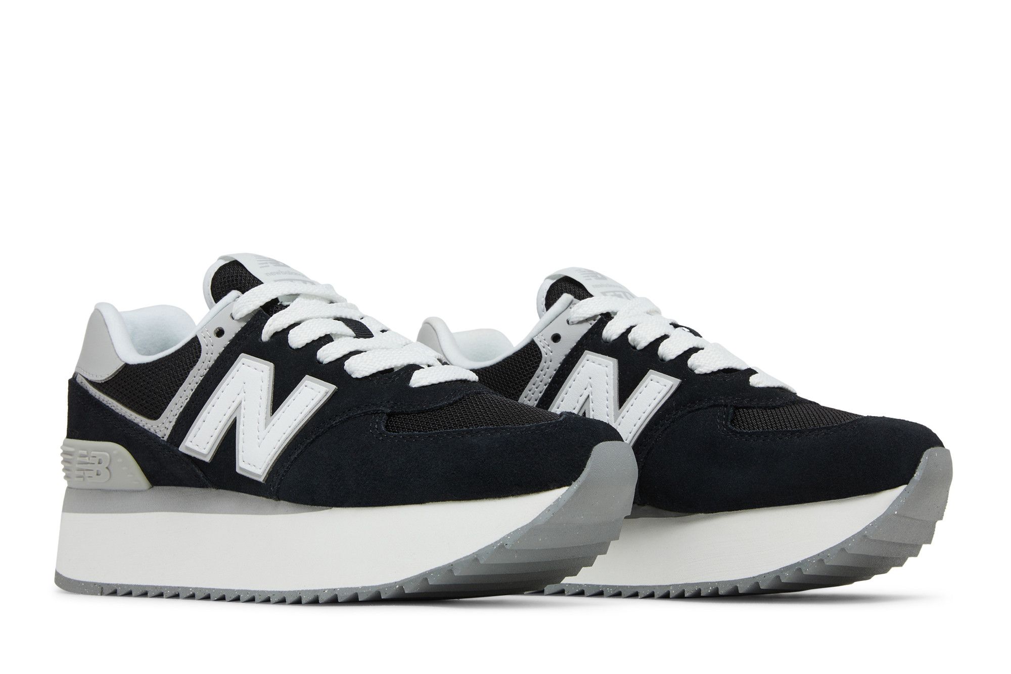 Cheap (W) 뉴발란스 574+ '블랙 화이트' (New Balance 574+ 'Black White') WL574ZSA