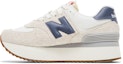 Lookbook (W) New Balance 574+ 'Moonbeam Dark Arctic Grey' Lelaki Wanita WL574ZQA