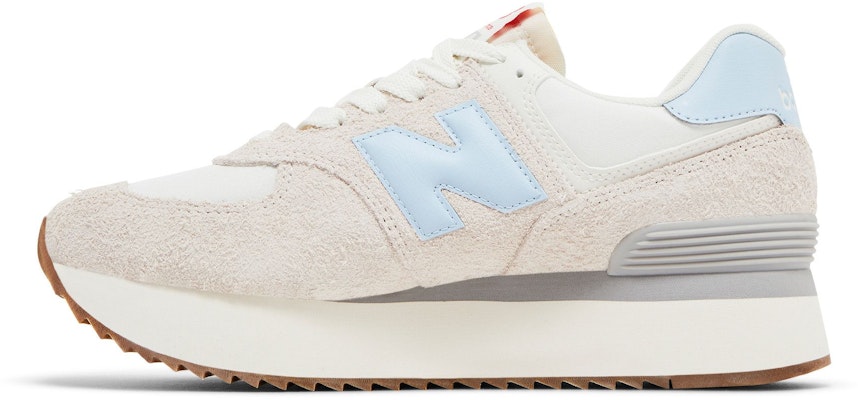 (W) New Balance 574+ '月光淡蓝铬蓝' WL574ZQC Lookbook (W) New Balance 574+ '月光淡蓝铬蓝' WL574ZQC