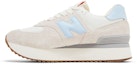 Lookbook (W) New Balance 574+ '月光淡蓝铬蓝' WL574ZQC