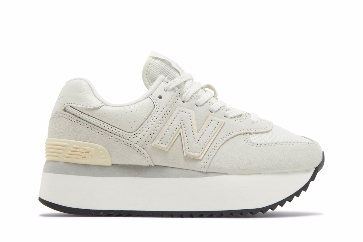 (Women) New Balance 574+ 'White Grey' WL574ZAA