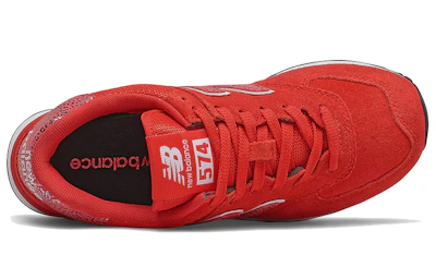 (Women) New Balance 574 'Animal Print - Red'