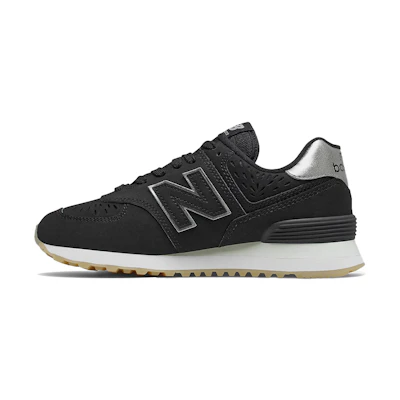 (W) NB 574 'Black Dark Silver Metallic'
