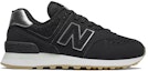 Order (W) New Balance 574 'Hitam Perak Gelap Metalik' WL574SCP
