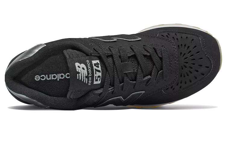 Lookbook (W) New Balance 574 'Hitam Perak Gelap Metalik' WL574SCP