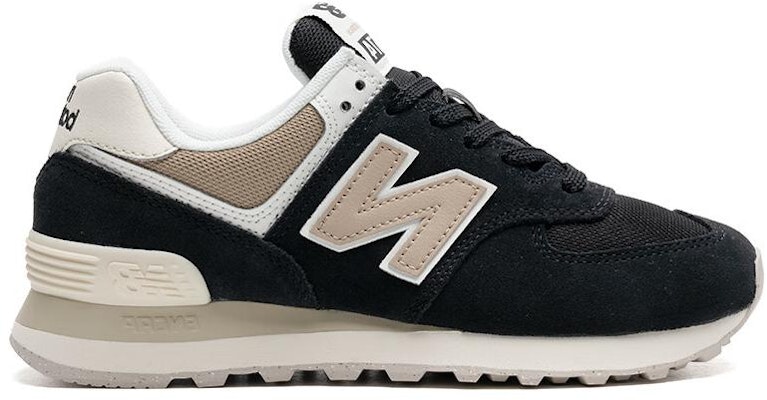 (Women) New Balance 574 'Black Elephant Bone' WL574DK2 Order (Women) New Balance 574 'Black Elephant Bone' WL574DK2