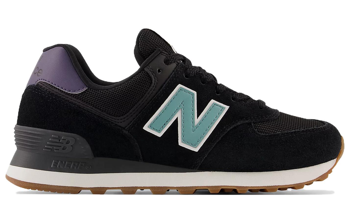 Order (Women) New Balance 574 'Black Faded Teal' WL574RA