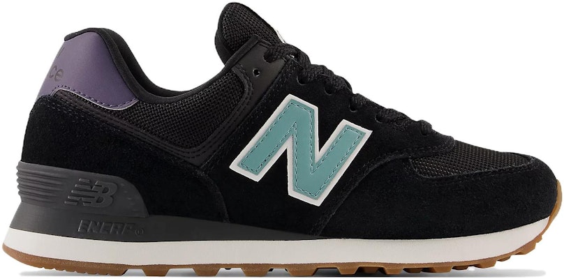 (W) New Balance 574 'Hitam Teal Memudar' WL574RA Order (W) New Balance 574 'Hitam Teal Memudar' WL574RA