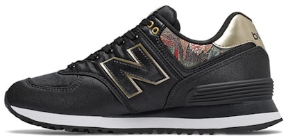 (Women) New Balance 574 Series Gold 'Black Gold White' WL574SNC (Women) New Balance 574 Series Gold 'Black Gold White' WL574SNC