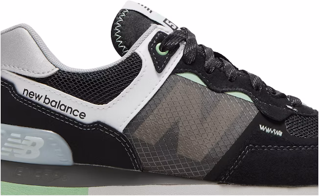 (W) New Balance 574 'Negro Verde' WL574IU2 Order (W) New Balance 574 'Negro Verde' WL574IU2