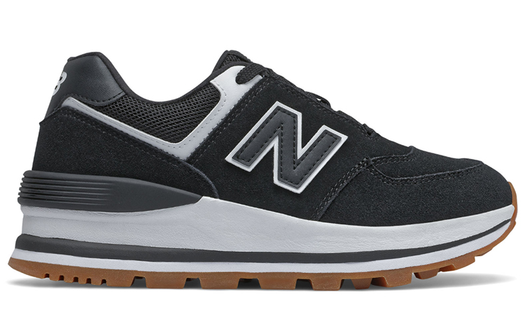 Order (W) New Balance 574 'Black Gum' Hitam Gum WL574CAF
