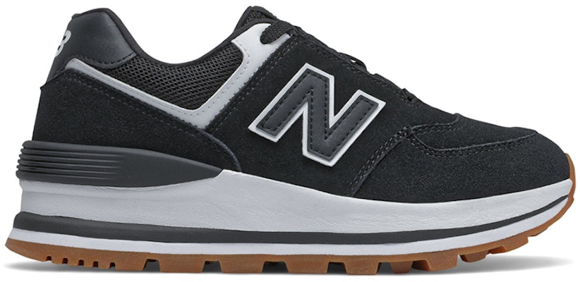 (W) New Balance 574 'Black Gum' Hitam Gum WL574CAF Order (W) New Balance 574 'Black Gum' Hitam Gum WL574CAF