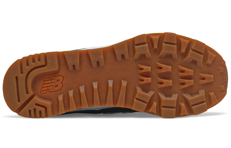 Shop (W) New Balance 574 'Black Gum' Hitam Gum WL574CAF