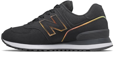 (Women) New Balance 574 'Black Iridescent' WL574CLG (Women) New Balance 574 'Black Iridescent' WL574CLG