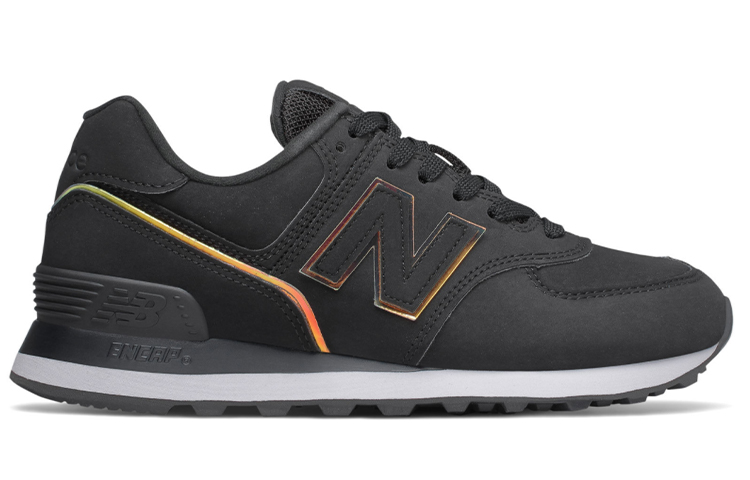 Order (W) New Balance 574 'Hitam Iridescent' WL574CLG