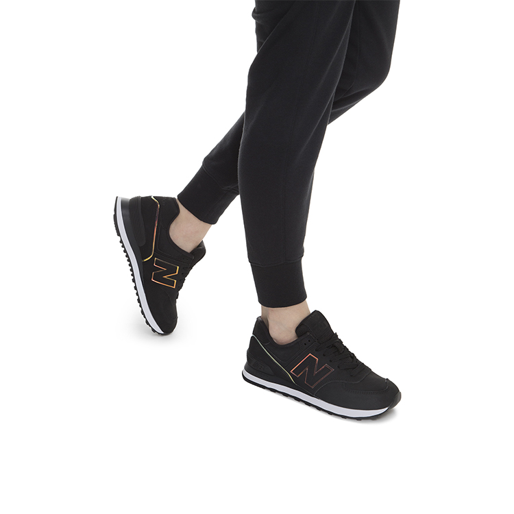 Purchase (W) New Balance 574 'Hitam Iridescent' WL574CLG