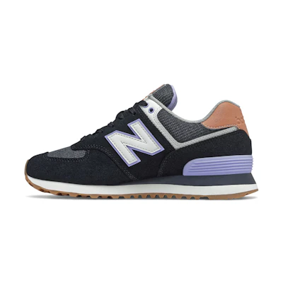(W) NB 574 'Black Mystic Purple'