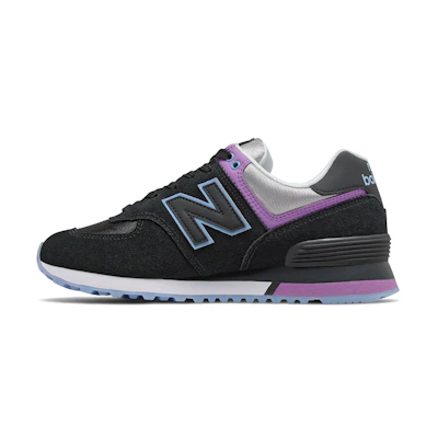 (W) NB 574 'Black Neo Violet'