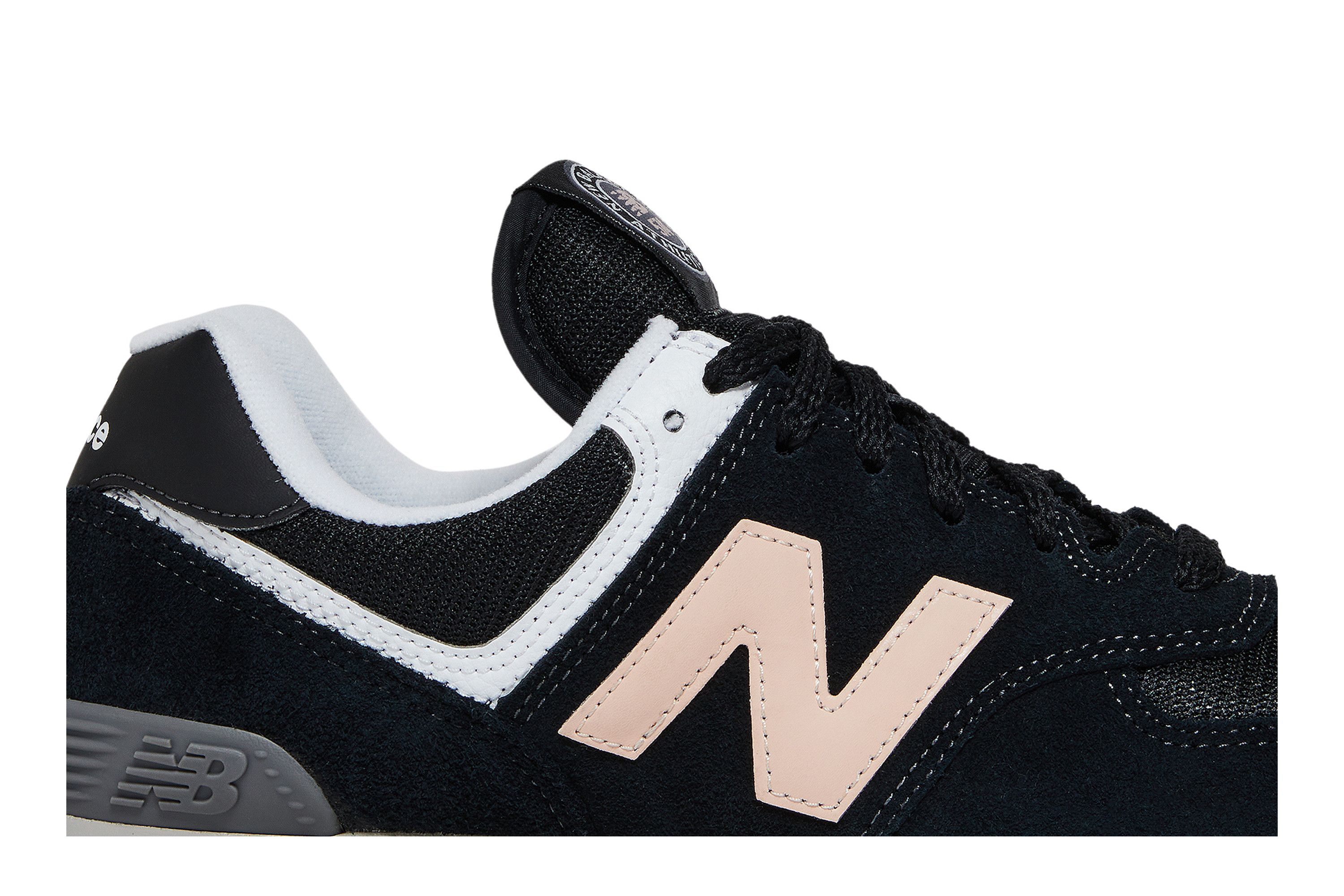 Order (W) New Balance 574 'Hitam Oyster Merah Jambu' WL574HB2