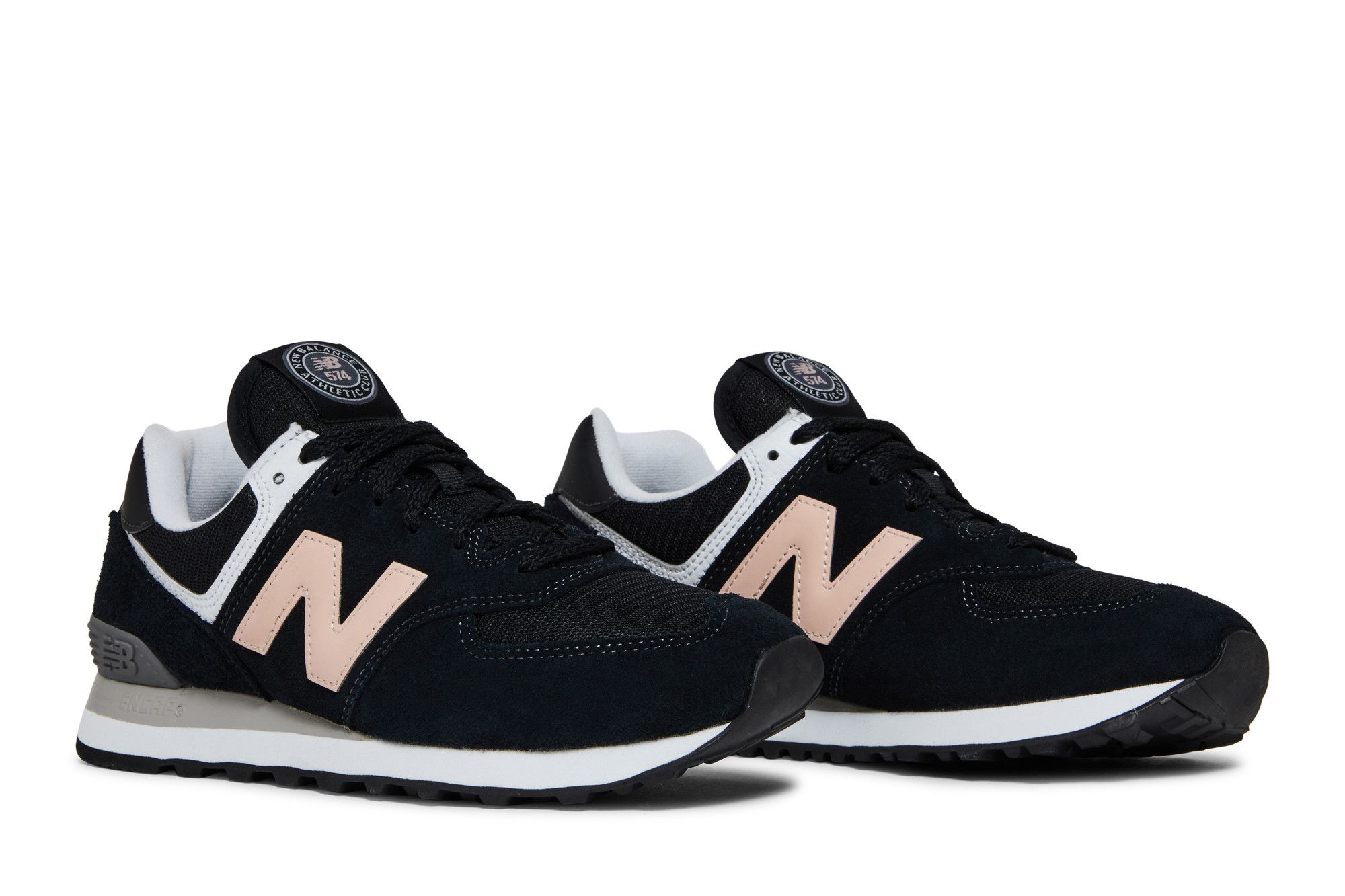 Cheap (W) New Balance 574 'Hitam Oyster Merah Jambu' WL574HB2