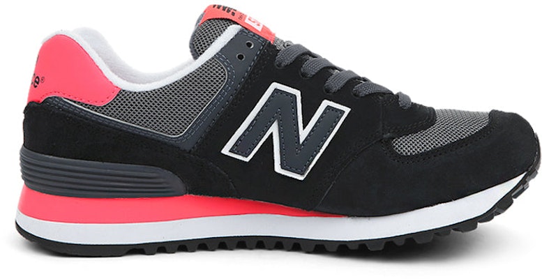 (W) New Balance 574 'Hitam Merah Jambu' WL574CPL Order (W) New Balance 574 'Hitam Merah Jambu' WL574CPL