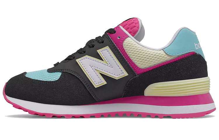 Buy (W) New Balance 574 'Hitam Pink Glow' WL574GP2