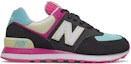Order (W) New Balance 574 'Hitam Pink Glow' WL574GP2