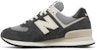(W) New Balance 574 'Blacktop Turtledove' Hitam Pucat WL574PA