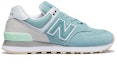 Order (W) New Balance 574 'Biru Abu-Abu' WL574TAB