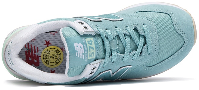 New Balance NB 574 舒適 休閒 透氣 低筒 跑步鞋 女款 藍色 Lookbook New Balance NB 574 舒適 休閒 透氣 低筒 跑步鞋 女款 藍色
