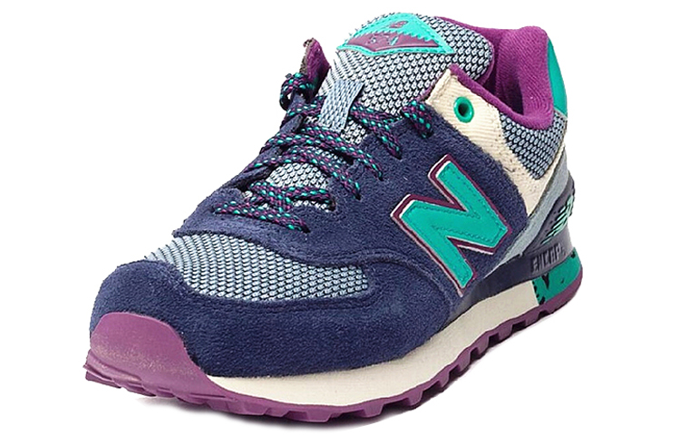 Lookbook (W) New Balance 574 'Biru Pudina Hijau' WL574TSY