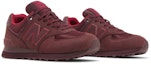Cheap (W) 뉴발란스 574 버건디 (New Balance 574 Burgundy) WL574HW2