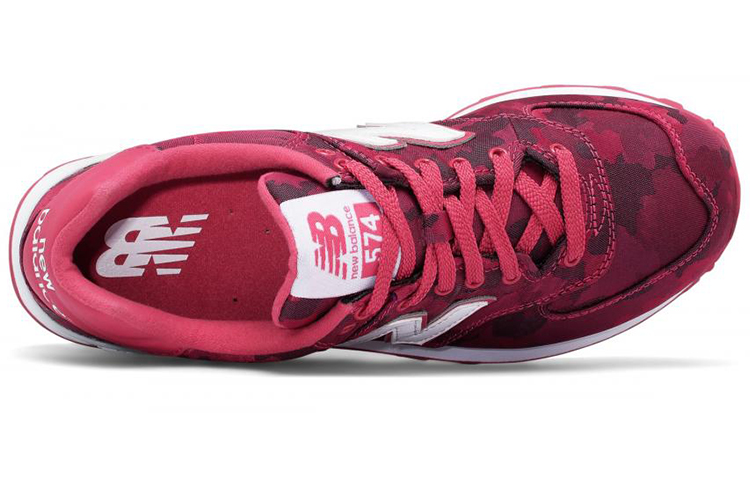 Lookbook (W) New Balance 574 '迷彩-红萝卜色' WL574MWC
