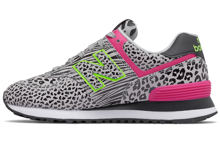 Buy (W) New Balance 574 'Estampado de Guepardo - Negro Gris' WL574ANA