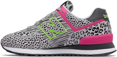 (W) New Balance 574 'Motif Cheetah - Hitam Abu-abu' WL574ANA Buy (W) New Balance 574 'Motif Cheetah - Hitam Abu-abu' WL574ANA