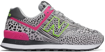 (W) New Balance 574 'Motif Cheetah - Hitam Abu-abu' WL574ANA Order (W) New Balance 574 'Motif Cheetah - Hitam Abu-abu' WL574ANA