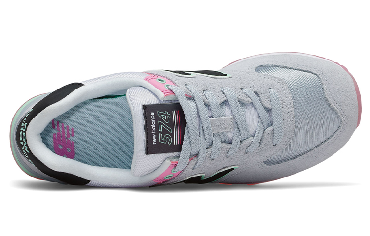 Lookbook (W) (여성용) 뉴발란스 574 '사이클론 핑크 민트' WL574SAT WL574SAT