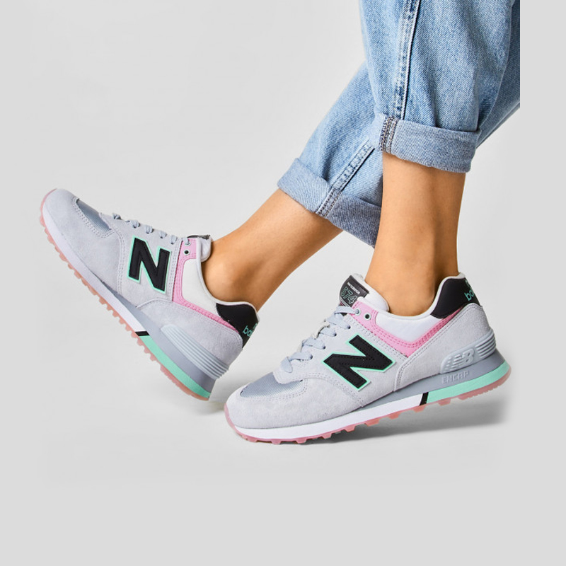 Purchase (W) (여성용) 뉴발란스 574 '사이클론 핑크 민트' WL574SAT WL574SAT